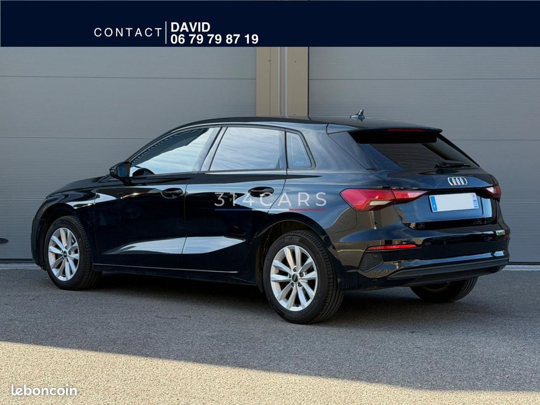 Audi A3 Sportback 30 TDI 116 2020 — vue 2