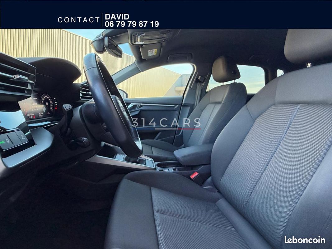 Audi A3 Sportback 30 TDI 116 2020 — vue 5