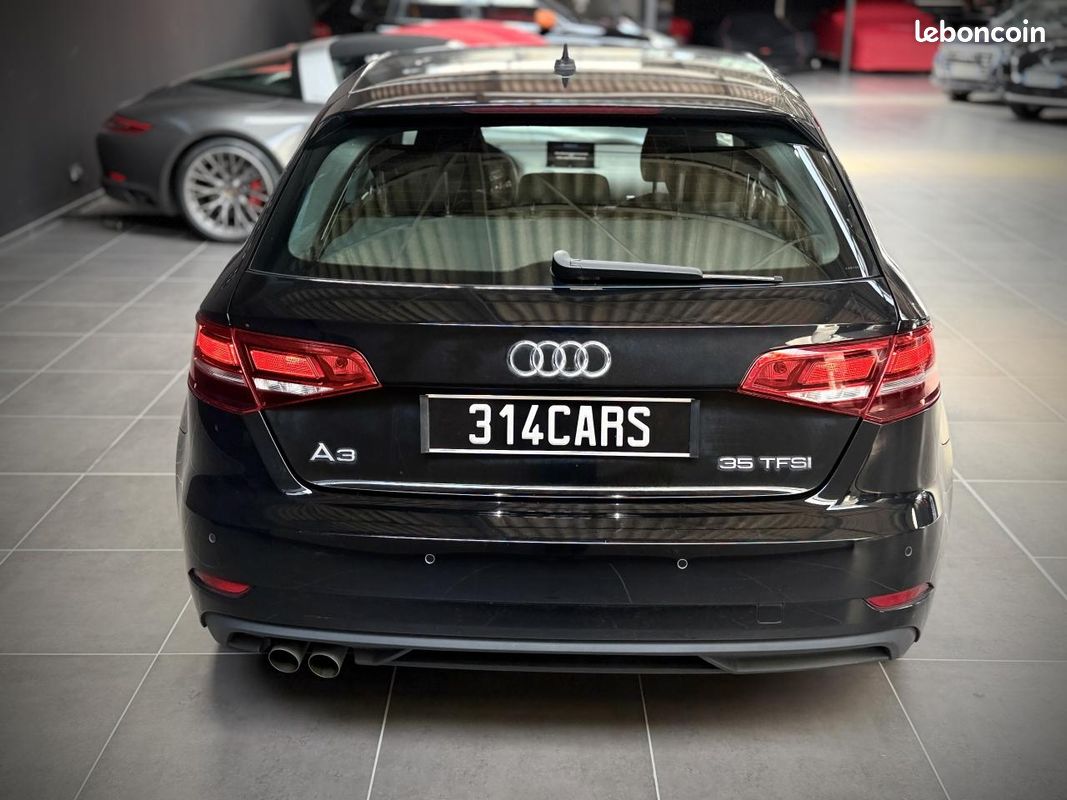 Audi A3 Sportback 35 TFSI 2019 — vue 3