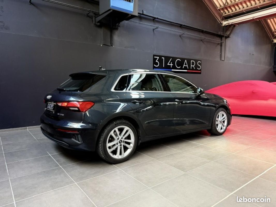 Audi A3 Sportback 35 TFSI 150 Design S tronic 7 2021 — vue 2