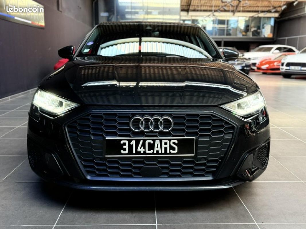 Audi A3 Sportback 35 TFSI 150 Design S tronic 7 2021 — vue 3