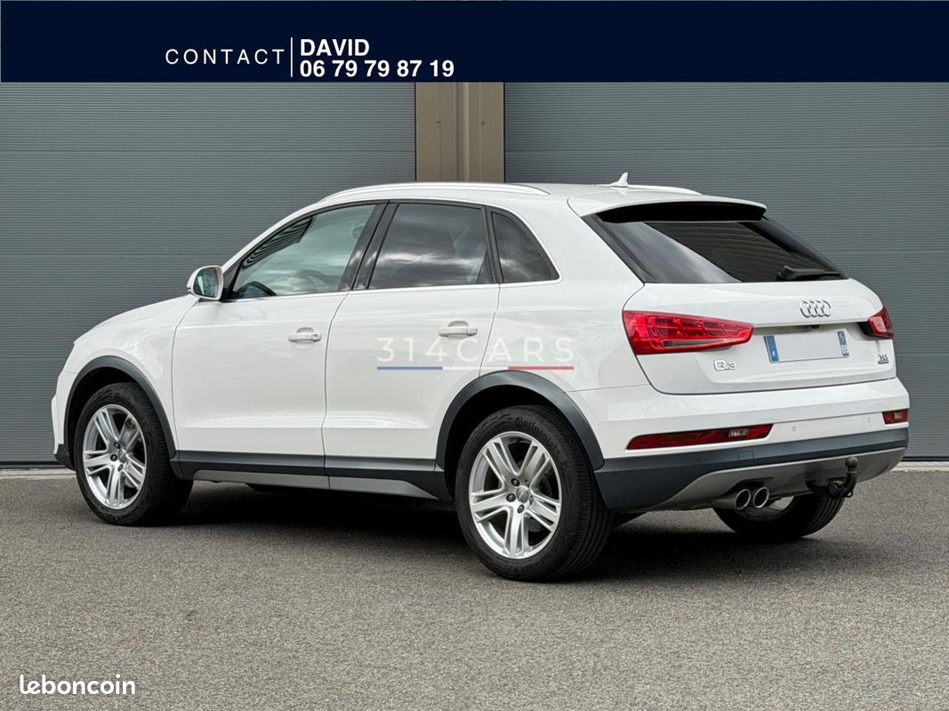 Audi Q3 Quattro 2.0 TDI 150 2015 — vue 2