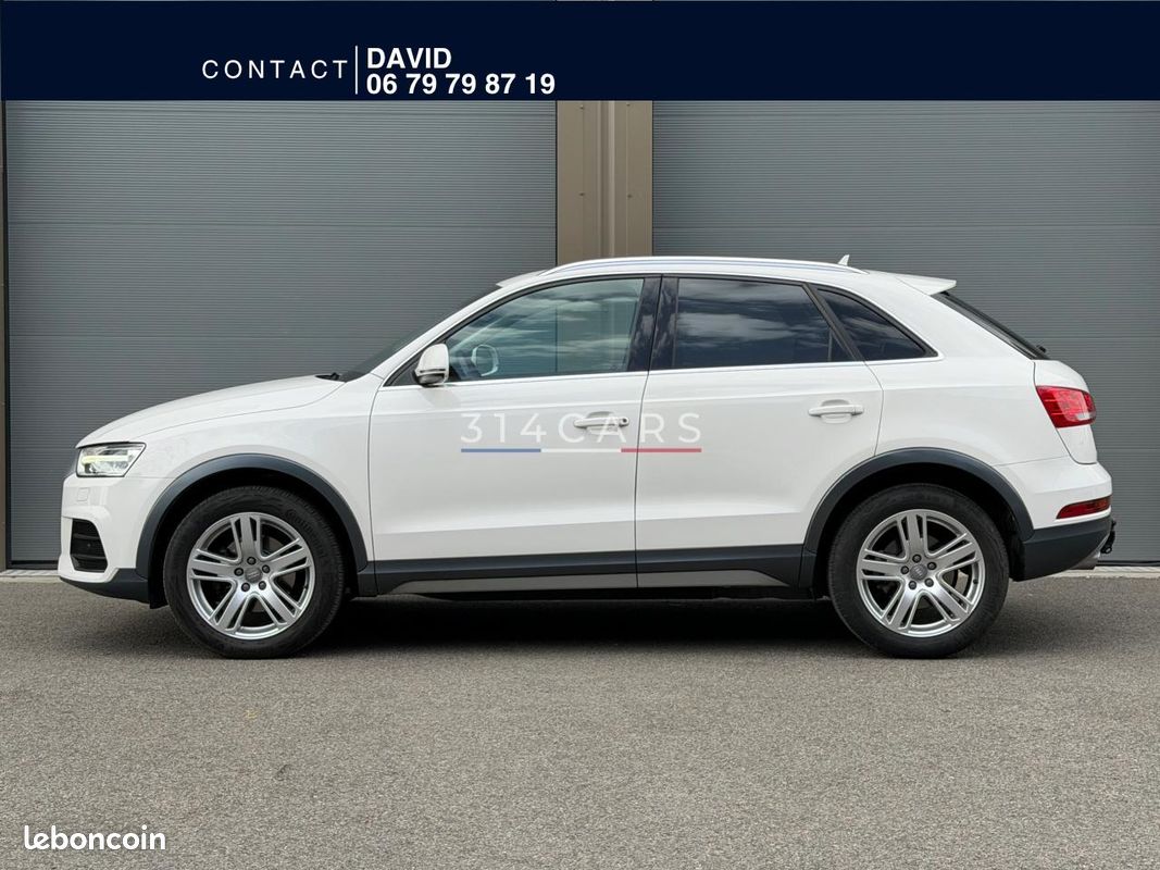 Audi Q3 Quattro 2.0 TDI 150 2015 — vue 3