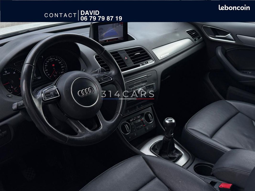 Audi Q3 Quattro 2.0 TDI 150 2015 — vue 4