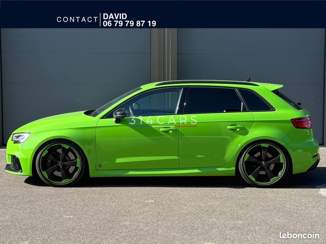 Audi RS3 Quattro 2.5 TFSI 400 2020 — vue 2
