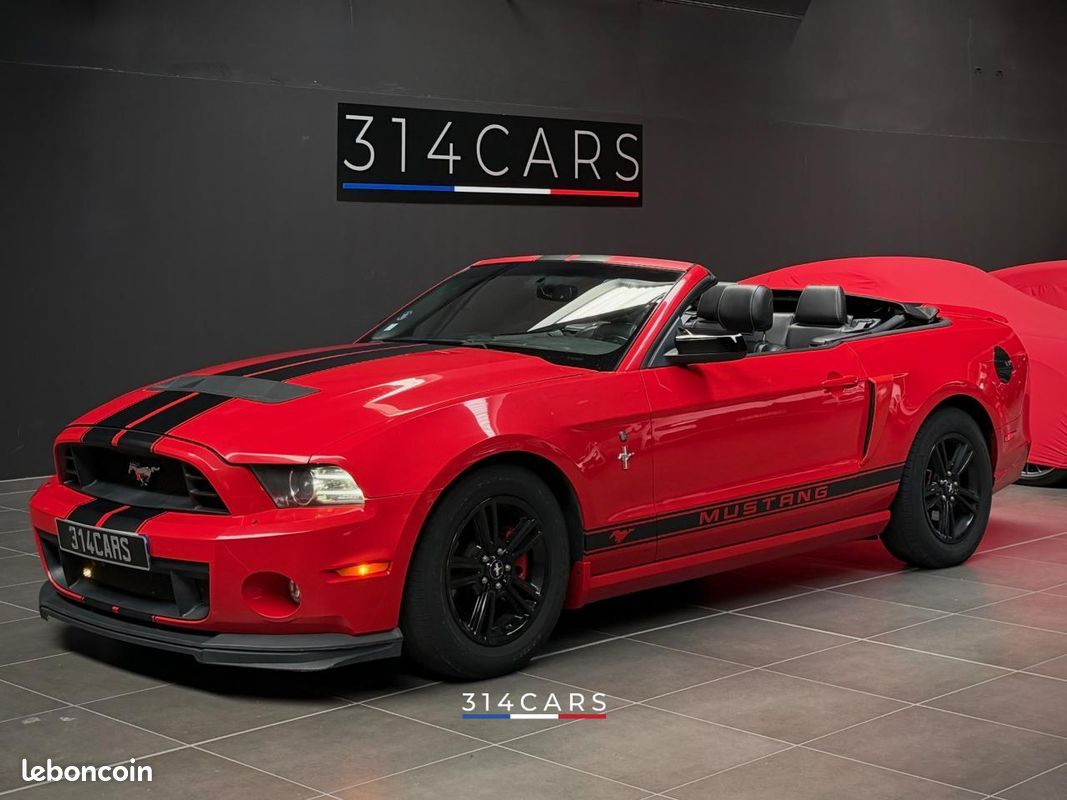 Ford Mustang Cabriolet 3.7 V6 309 2014 chez 314CARS à Roanne