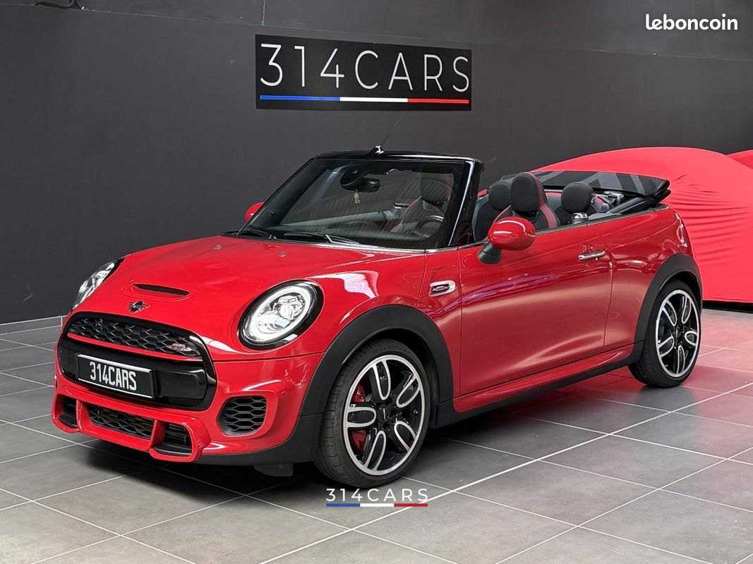 Mini Cabrio John Cooper Works 231 BVA8 2019 chez 314CARS à Roanne