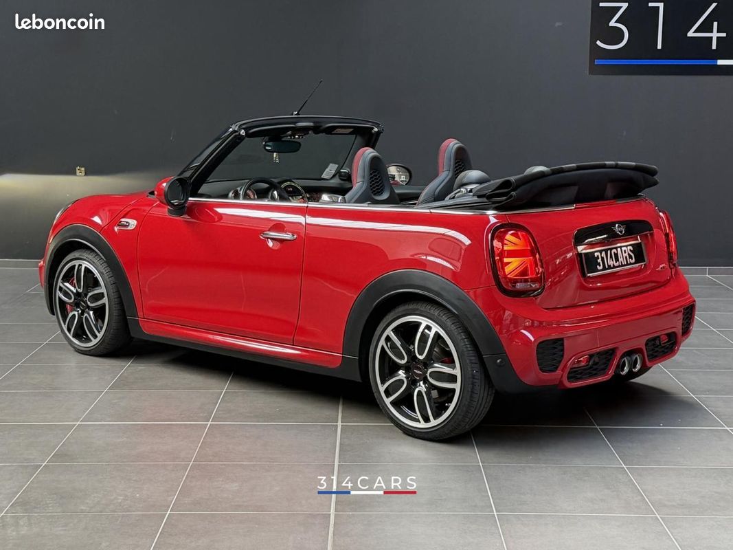 Mini Cabrio John Cooper Works 231 BVA8 2019 — vue 5