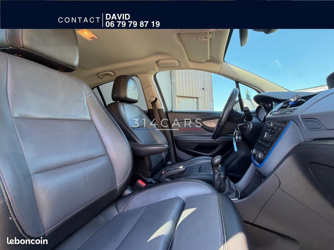 Opel Mokka X 1.6 CDTI 136 Black Edition 4x2 2015 — vue 3