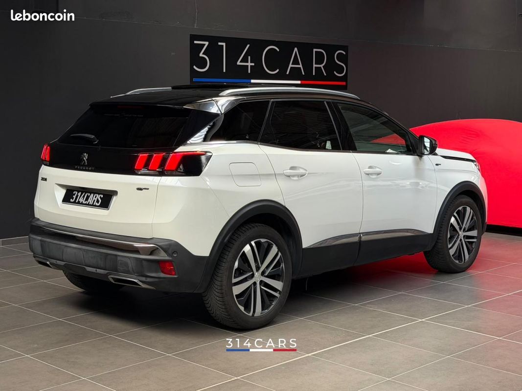 Peugeot 3008 GT BlueHDi 180 EAT8 2018 — vue 3