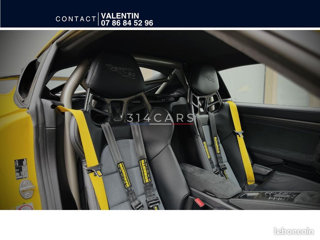 Porsche 718 Cayman GT4 RS Pack Weissach 2024 — vue 4