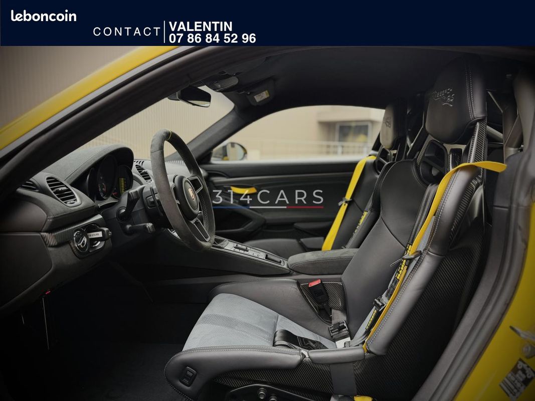 Porsche 718 Cayman GT4 RS Pack Weissach 2024 — vue 5