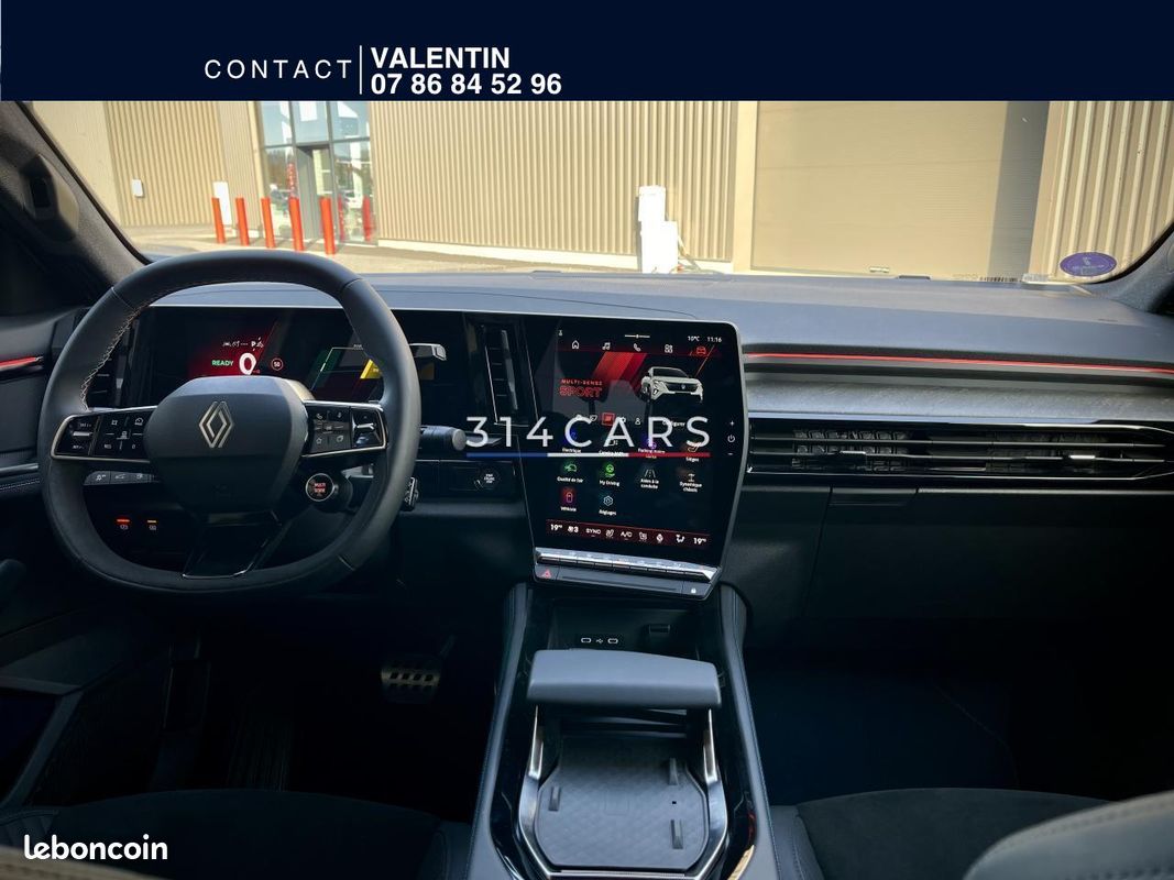 Renault Rafale E-Tech hyper hybrid 300 Atelier Alpine 4x4 2025 — vue 3